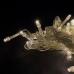 Світлодіодна гірлянда-завіса прозорий дріт 200 LED Euro Led ліхтарики 3 х 0.8 м 8 режимів теплий білий