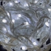 Світлодіодна гірлянда-завіса білий дріт 360 LED SOFI кулька маленька матова 3 х 3 м 8 режимів білий