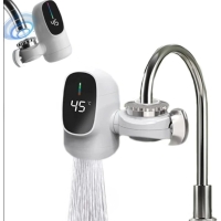 Проточний водонагрівач міні бойлер із швидкознімним кріпленням на кран 3000 Вт