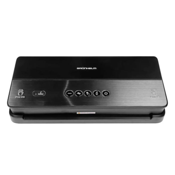 Вакуумний пакувальник Grunhelm GV117BW 125 Вт чорний