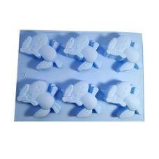 / Формочка силіконова Єдинороги, 110г, блакитний