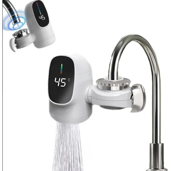 Проточний водонагрівач міні бойлер із швидкознімним кріпленням на кран 3000 Вт