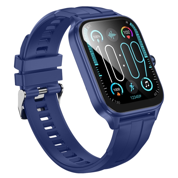 Смарт-годинник Hoco Y27 Smart Call version 230 мАг Blue
