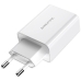 Зарядний блок живлення USB BOROFONE BA21A Long 18 W 9 V 2 A білий Зарядний блок живлення USB BOROFONE BA21A Long 18 W 9 V 2 A білий