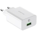 Зарядний блок живлення USB BOROFONE BA21A Long 18 W 9 V 2 A білий Зарядний блок живлення USB BOROFONE BA21A Long 18 W 9 V 2 A білий