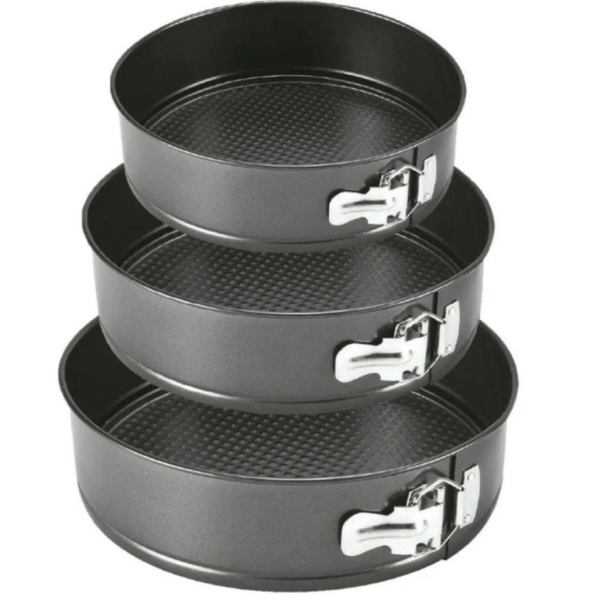 / Жаростійка форма для запікання Unique UN-1702, 24см, 26см, 28 см 3 шт/уп