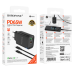 Зарядний пристрій з кабелем Type-C+USB/Type-C 1 м BOROFONE BA87A Flare 65 W чорний