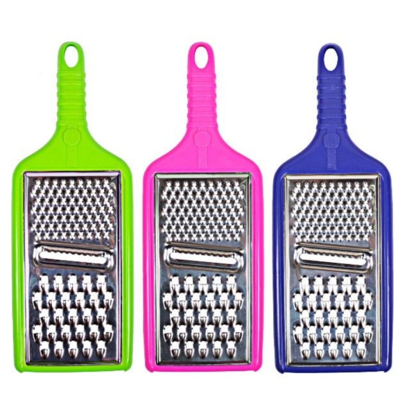 / Терка X3-166 одностороння, метал, в пластиковому корпусі, 30.5*1.5*11см