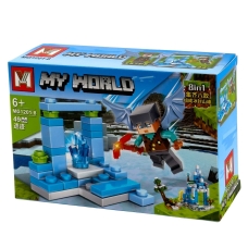 Конструктор Minecraft MG1201-8 My World 49 деталей