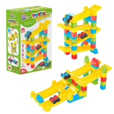 Іграшковий набір Автомобільний трек Technok Toys 9581 40 деталей різнобарвний