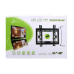 Кронштейн для телевізора 14"-42" TV Wall Mount KT-01 з нахилом чорний