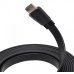 Кабель HDMI/HDMI 2 м UGREEN ED015 Flat Cable чорний