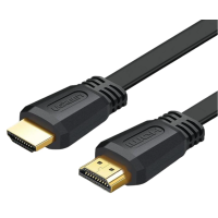 Кабель HDMI/HDMI 2 м UGREEN ED015 Flat Cable чорний