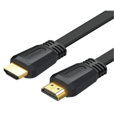 Кабель HDMI/HDMI 2 м UGREEN ED015 Flat Cable чорний