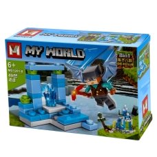 Конструктор Minecraft MG1201-8 My World 49 деталей