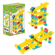 Іграшковий набір Автомобільний трек Technok Toys 9581 40 деталей різнобарвний