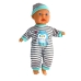 Пупс Країна іграшок PL-524-106 у блакитному комбінезоні з аксесуарами та звуковими ефектами 31 см