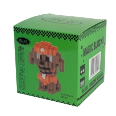 Конструктор піксельний 02-WWD Щенячий патруль Зума 560 деталей