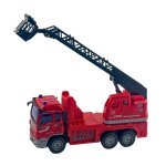 Пожежна машина на радіокеруванні 21 см YB296 на акумуляторі світлові та звукові ефекти червоний