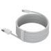 Кабель комплект 2 шт USB/Apple Lightning 1.5 м Baseus Simple Wisdom 2.4 А білий