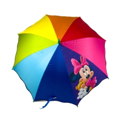 Парасолька-тростина дитяча Mickey Mouse зі свистком різнобарвний