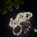 Світлодіодна гірлянда-завіса мідний дріт 300 LED Euro Led USB з пультом крапля 3 х 3 м теплий білий