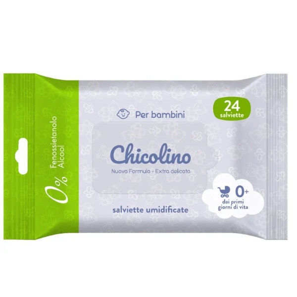 / Вологі серветки для дітей Chicolino New 24 шт.