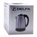 Електрочайник Delfa 3402 нержавіюча сталь 1.7 л сріблястий