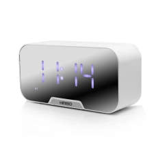 Колонка портативна з годинником Kimiso K-10 Bluetooth білий
