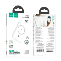 УМБ Hoco J140A Tony PD20W ultra-thin magnetic power bank 5000mAh white new