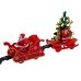 Залізниця з колією Christmas Train 699-66A звукові та світлові ефекти 91 см зелений з червоним Залізниця з колією Christmas Train 699-66A звукові та світлові ефекти 91 см зелений з червоним
