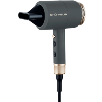 Фен для волосся Grunhelm GHD-596G 1800 Вт сірий
