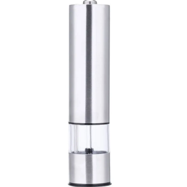 Електромлин для спецій нержавіюча сталь сріблястий