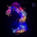 Світлодіодна гірлянда-завіса прозорий дріт 320 LED Magic Lights ліхтарики 3 х 3 м 8 режимів мульти