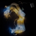 Світлодіодна гірлянда-завіса прозорий дріт 320 LED Magic Lights ліхтарики 3 х 3 м 8 режимів мульти