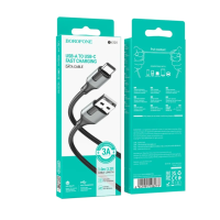 Кабель BOROFONE BX101 Creator charging data cable Type-C 3A/1m new