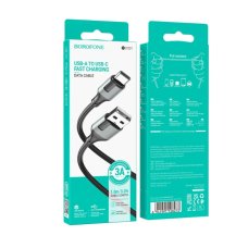 Кабель BOROFONE BX101 Creator charging data cable Type-C 3A/1m new
