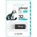 Флеш пам'ять USB 32 GB Wibrand Marten USB 3.2 Gen1 чорний Флеш пам'ять USB 32 GB Wibrand Marten USB 3.2 Gen1 чорний