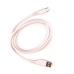/ Кабель HOCO X97 Crystal color silicone charging data cable Type-C light pink new