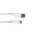/ Кабель HOCO X97 Crystal color silicone charging data cable Type-C light pink new