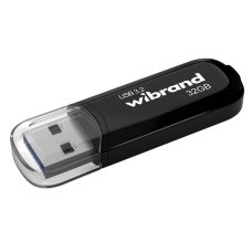 Флеш пам'ять USB 32 GB Wibrand Marten USB 3.2 Gen1 чорний