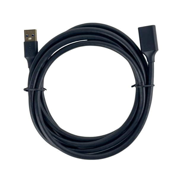 Кабель подовжувач USB/USB 2 м UGREEN US129 чорний