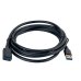 Кабель подовжувач USB/USB 2 м UGREEN US129 чорний