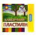 Набір пластиліну 12 кольорів Люкс Колор