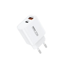 Мережевий зарядний пристрій REMAX Kiddy Series 20W A+C Fast Charger RP-U120 EU-White new