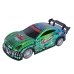 Машинка на радіокеруванні 20 см 000-018 на акумуляторі світлові ефекти зелений з синім