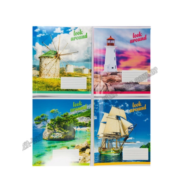 / Тетр. 12 л. = "П" 525 "Путешествия" *