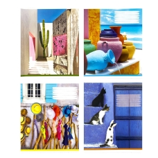 Зошит 24 аркуші клітинка # Поліграфіст 768 Яскраві куточки