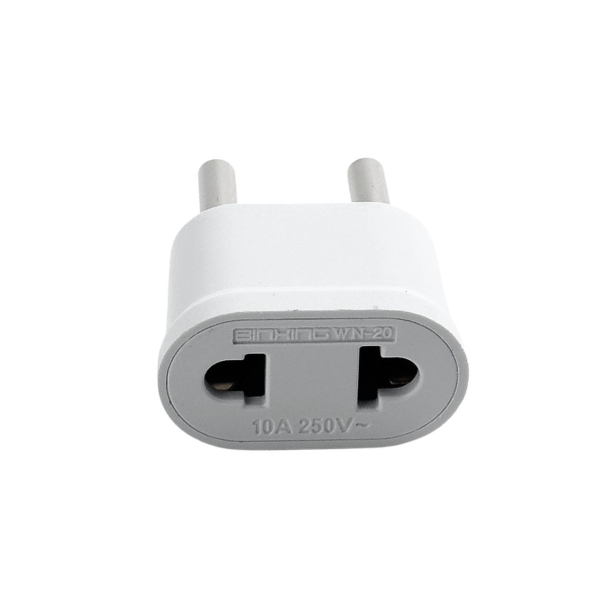 Мережевий перехідник US-EU EA48 білий