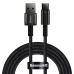 Кабель USB/Type-C 2 м Baseus Tungsten Gold Fast-Charging 100 Вт чорний